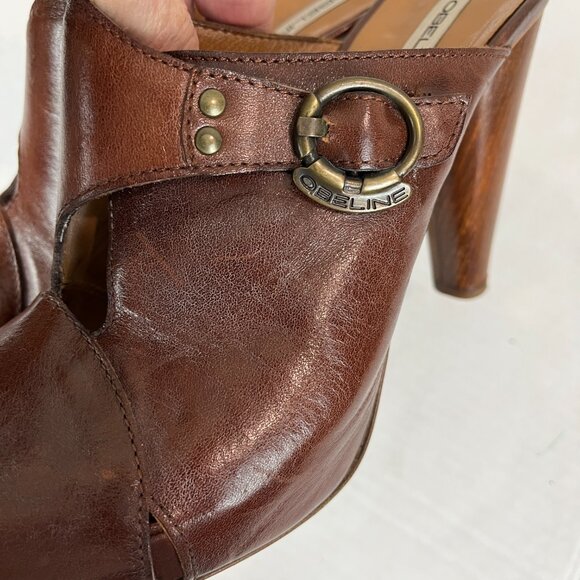 Women's Obeline Heeled Peep toe Pump Size EU 39, US 9 - Picture 4 of 8